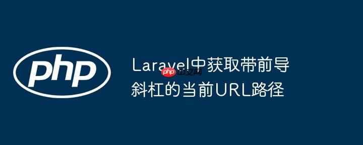 Laravel中获取带前导斜杠的当前URL路径