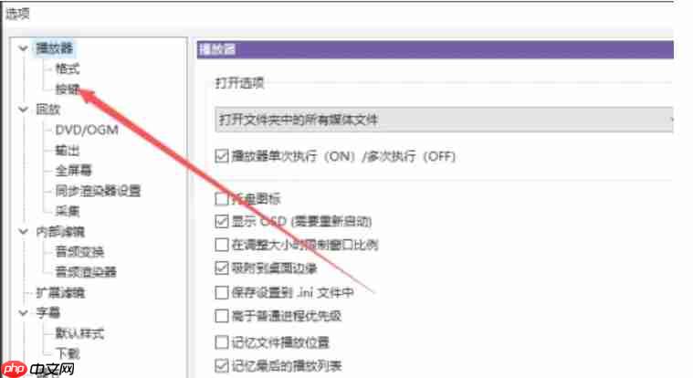 kmplayer怎么设定快捷键？-kmplayer设定快捷键的方法