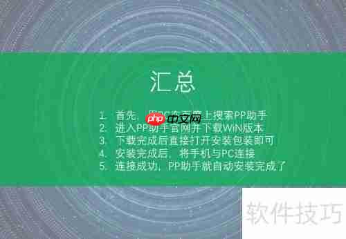 iPhone安装PP助手的方法教程