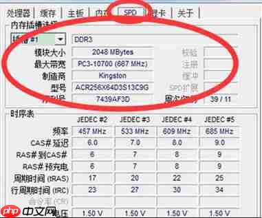 cpu-z如何看内存? cpu-z看内存的方法