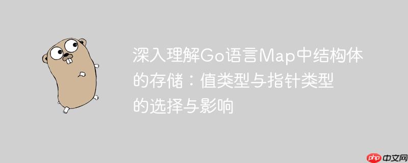 深入理解Go语言Map中结构体的存储：值类型与指针类型的选择与影响