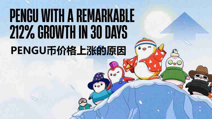 PENGU币30天增长212%，深入剖析PENGU币价格上涨的原因