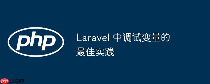 laravel 中调试变量的最佳实践