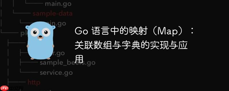 Go 语言中的映射（Map）：关联数组与字典的实现与应用