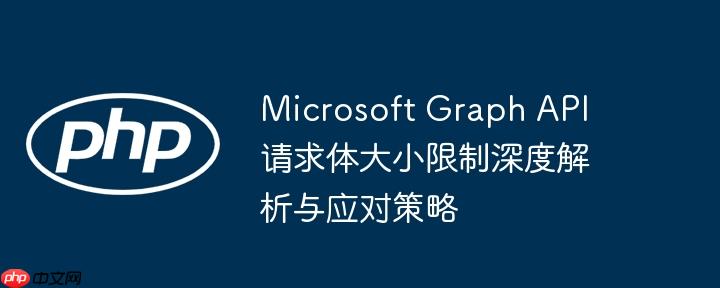 Microsoft Graph API请求体大小限制深度解析与应对策略