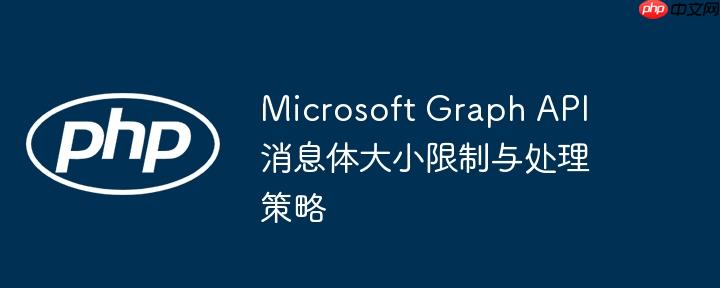 Microsoft Graph API消息体大小限制与处理策略