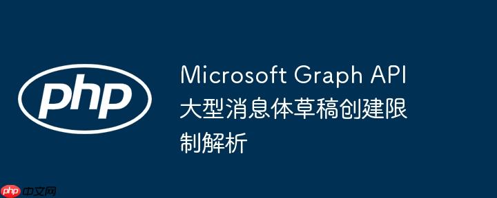 Microsoft Graph API大型消息体草稿创建限制解析