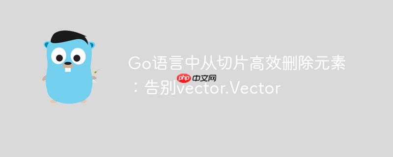 Go语言中从切片高效删除元素：告别vector.Vector