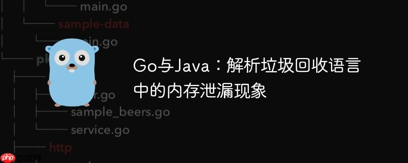 Go与Java：解析垃圾回收语言中的内存泄漏现象
