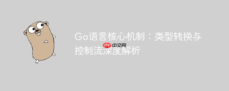Go语言核心机制：类型转换与控制流深度解析
