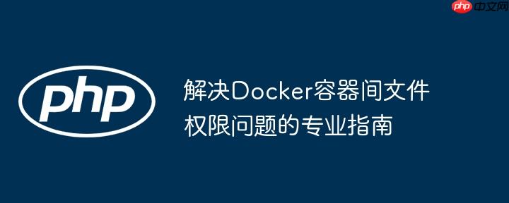 解决Docker容器间文件权限问题的专业指南