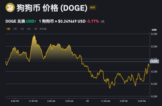 2025狗狗币还会暴涨吗？狗狗币十年价格图表一览 - 创想鸟
