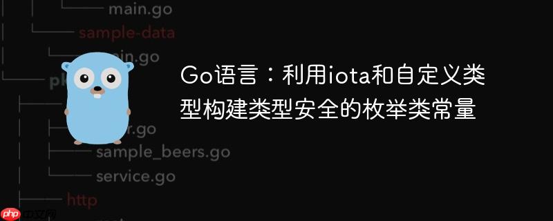Go语言：利用iota和自定义类型构建类型安全的枚举类常量