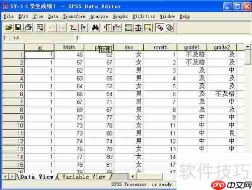 SPSS五大窗口功能详解