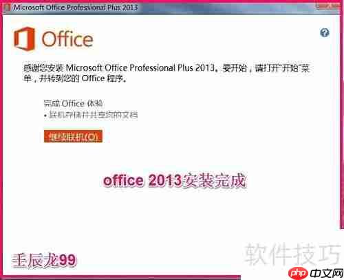 Office 2013专业版安装指南
