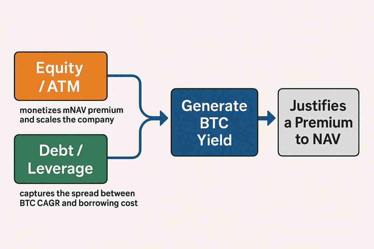 比特币(BTC)储备公司解释：为何要花2美元买1美元的BTC？
