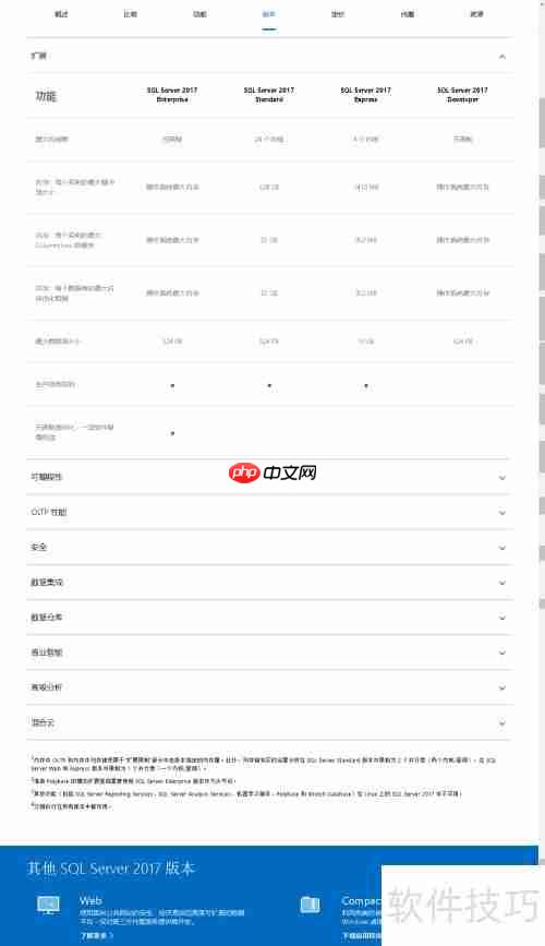 SQL Server 2017 Express 安装指南