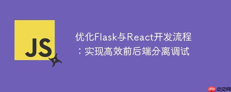 优化Flask与React开发流程：实现高效前后端分离调试