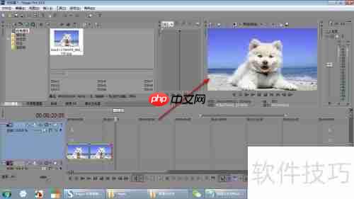 Vegas Pro去除素材黑边技巧