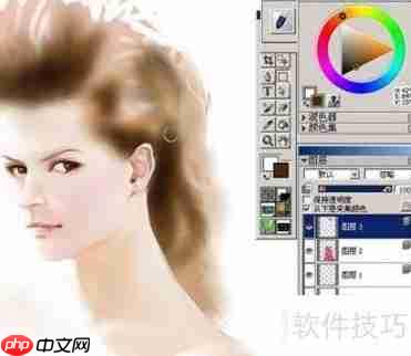 数位板安装后用什么软件画画