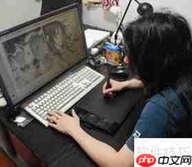 数位板安装后用什么软件画画