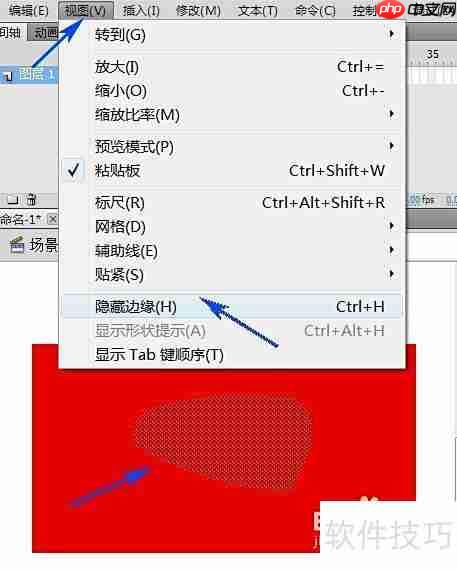 Flash CS5对象选择技巧
