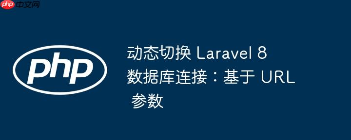 动态切换 laravel 8 数据库连接：基于 url 参数