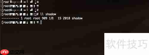 Linux查找shadow文件方法