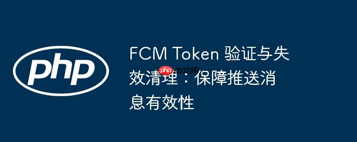 FCM Token 验证与失效清理：保障推送消息有效性