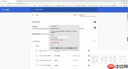 谷歌查看已保存密码方法