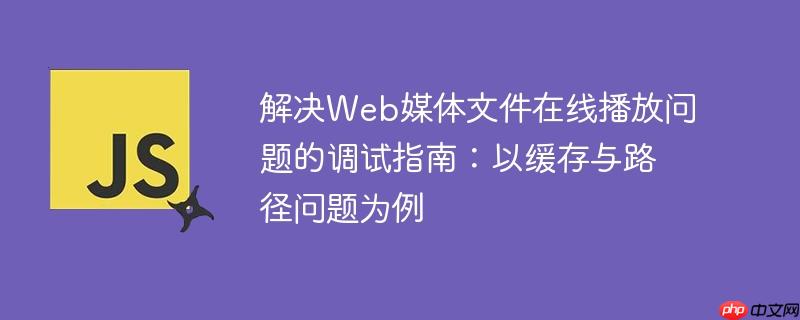 解决Web媒体文件在线播放问题的调试指南：以缓存与路径问题为例