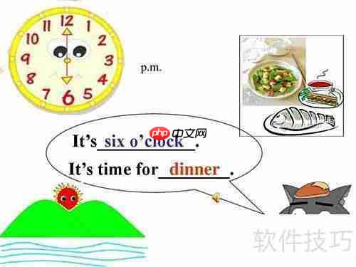 It is time for用法解析
