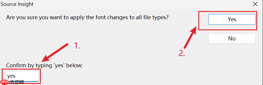 source insight如何设置字体?source insight设置字体的方法