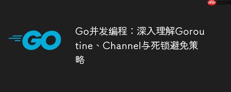Go并发编程：深入理解Goroutine、Channel与死锁避免策略