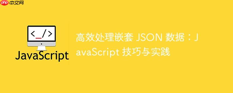 高效处理嵌套 JSON 数据：JavaScript 技巧与实践