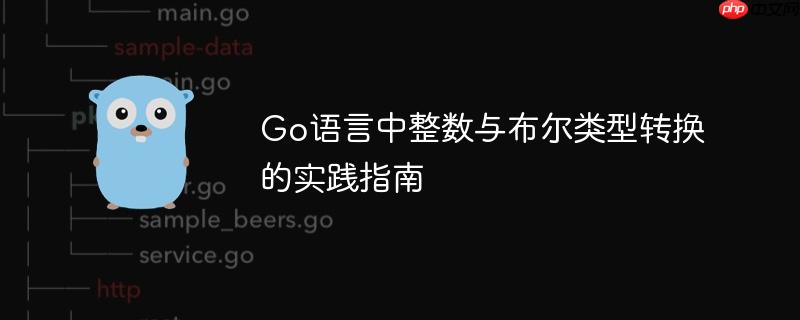 Go语言中整数与布尔类型转换的实践指南