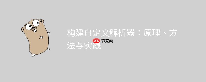 构建自定义解析器：原理、方法与实践