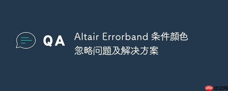 Altair Errorband 条件颜色忽略问题及解决方案