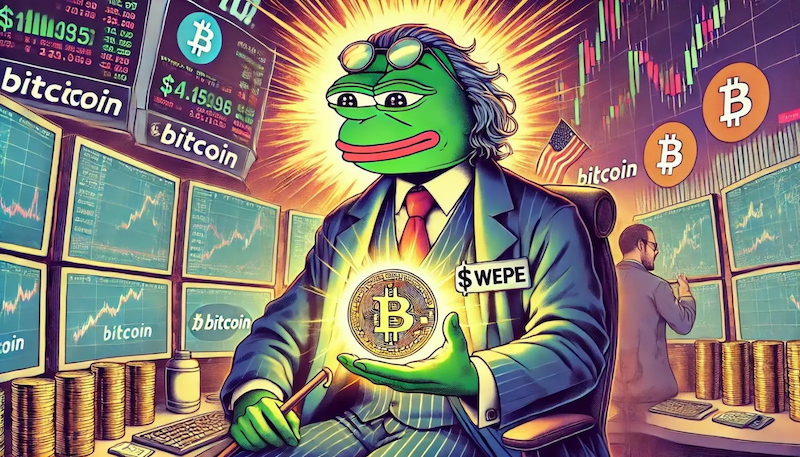 Wall Street Pepe进军Solana：WEPE成为迷因币新中心的最佳1000倍币 - 创想鸟