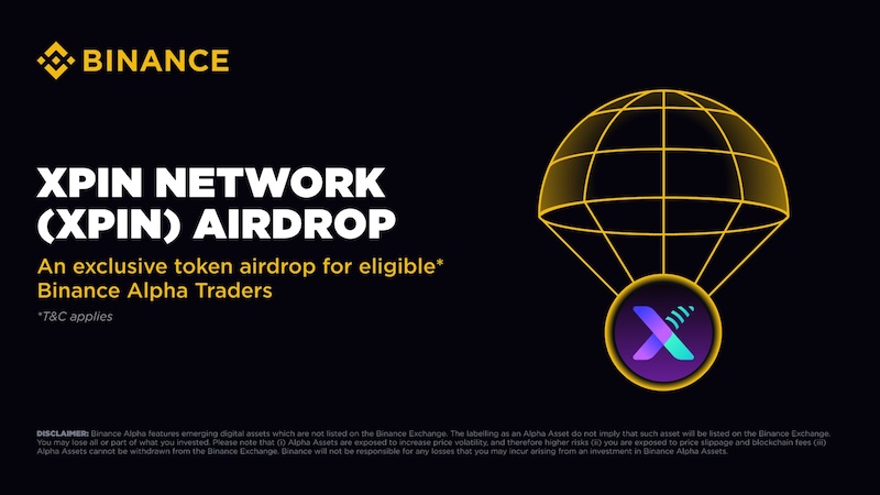 Alpha将上线XPIN Network（XPIN），向符合条件的用户发放80,000个XPIN空投 - 创想鸟