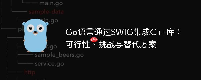 Go语言通过SWIG集成C++库：可行性、挑战与替代方案