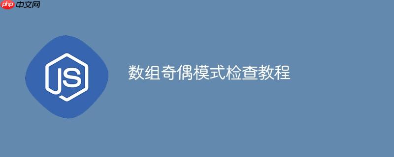 数组奇偶模式检查教程