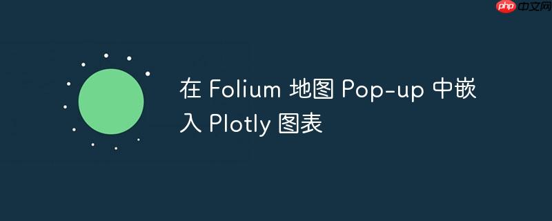 在 folium 地图 pop-up 中嵌入 plotly 图表