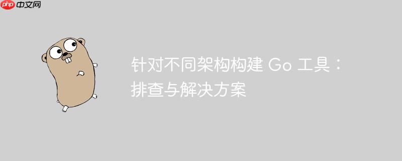 针对不同架构构建 Go 工具：排查与解决方案