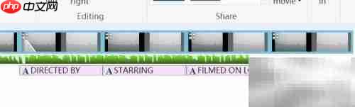 用Movie Maker制作小电影