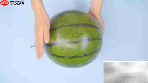 挑西瓜的5个实用小技巧