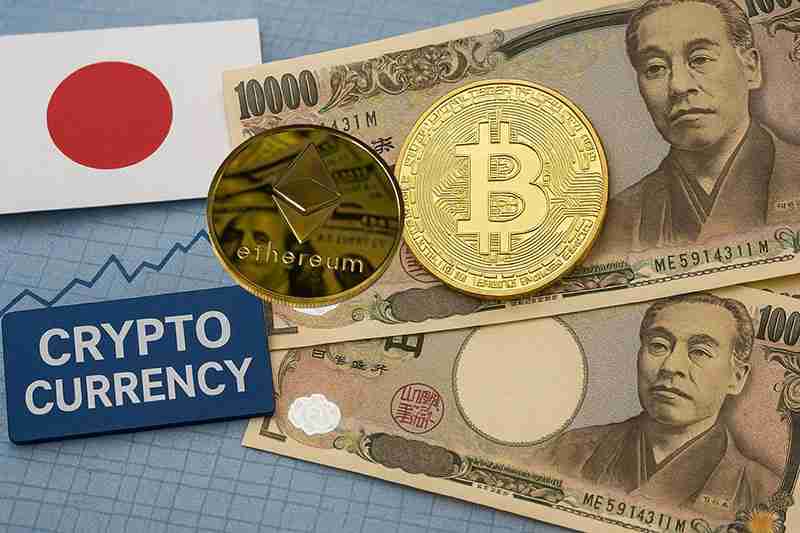 日本金融厅2026 税改方案或降低加密货币交易资本利得税，税率20% 与股票一致