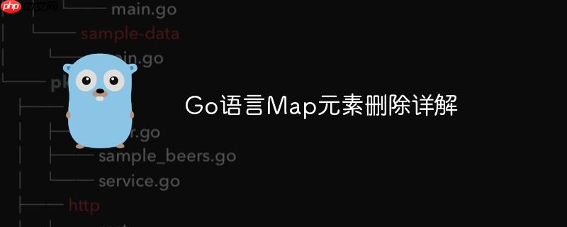 Go语言Map元素删除详解