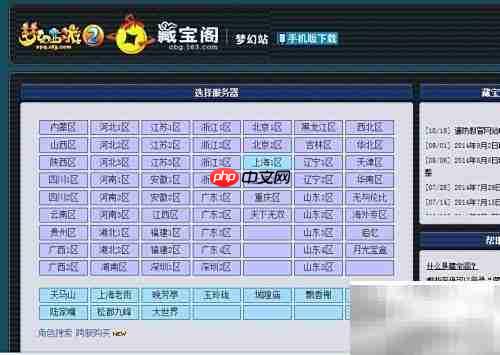 梦幻藏宝阁登录指南