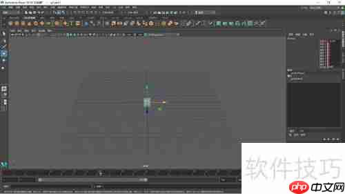 Maya上下跳动动画制作技巧